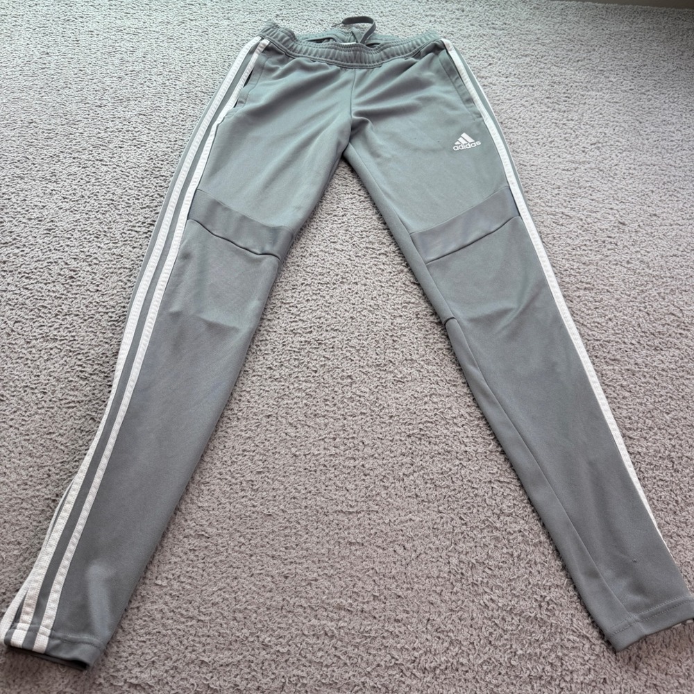 Adidas Men Tiro 19 Training Pants Grey White Stripes XS DT5985 2019